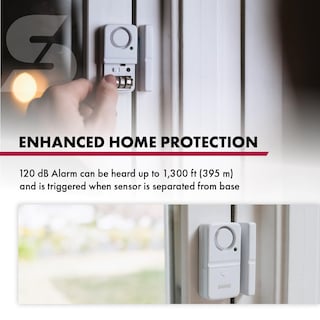 Foto 5 | Alarma Inalámbrica De Seguridad Para Puertas Y Ventanas Sabre Sirena 120db - Venta Internacional.