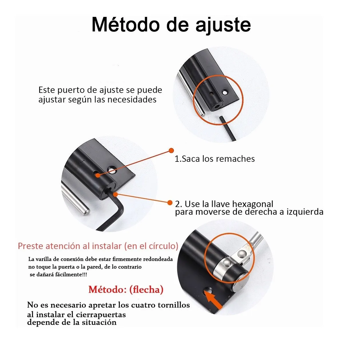 Foto 3 pulgar | Candado Automático Malubero con Resorte de Acero Inoxidable color Negro