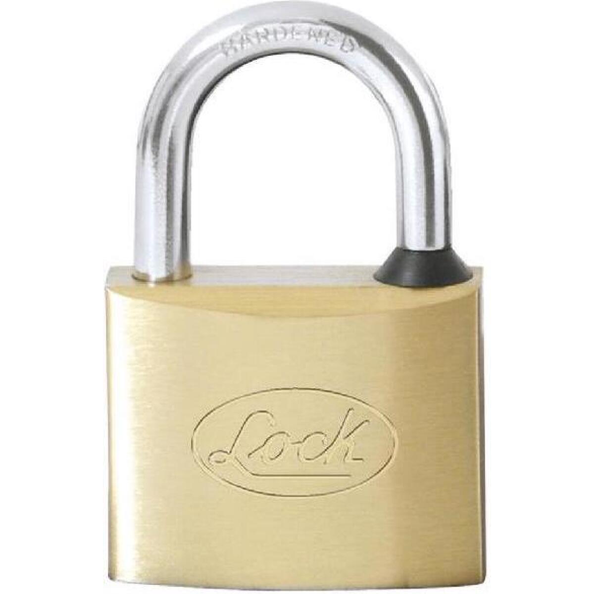 Candado Lock para Cortina Latón Llave Estándar 40 mm