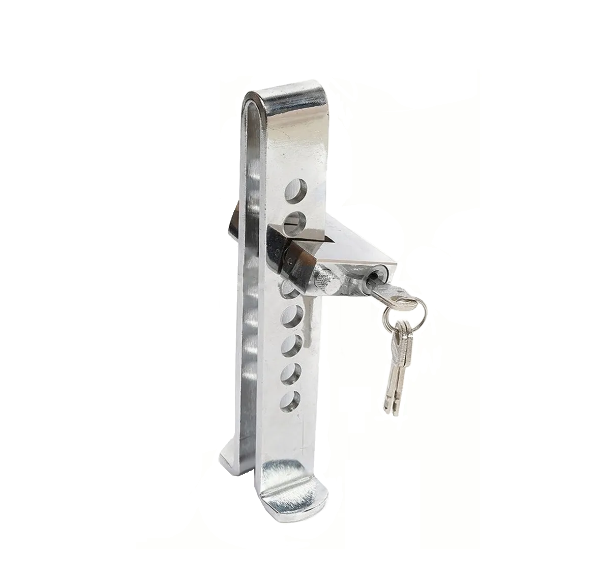 Foto 2 pulgar | Bloqueador Traba Pedal Con Candado Eo Safe Imports Esi-271 Color Plata