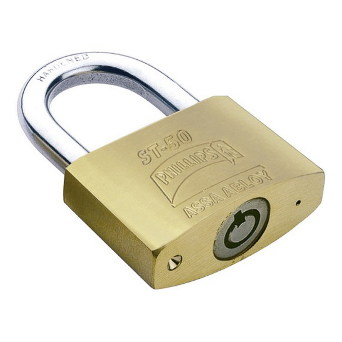 Foto 1 | Candado Laton Phillips 50mm Con Llave Bancaria