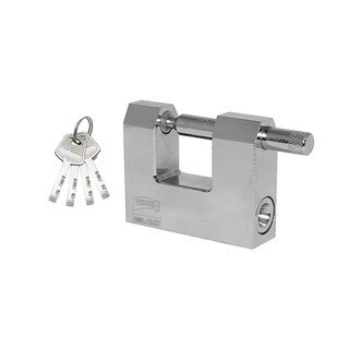 Foto 2 | Candado Cortina Laton Phillips 75mm Llave Abloy Alta Seguridad