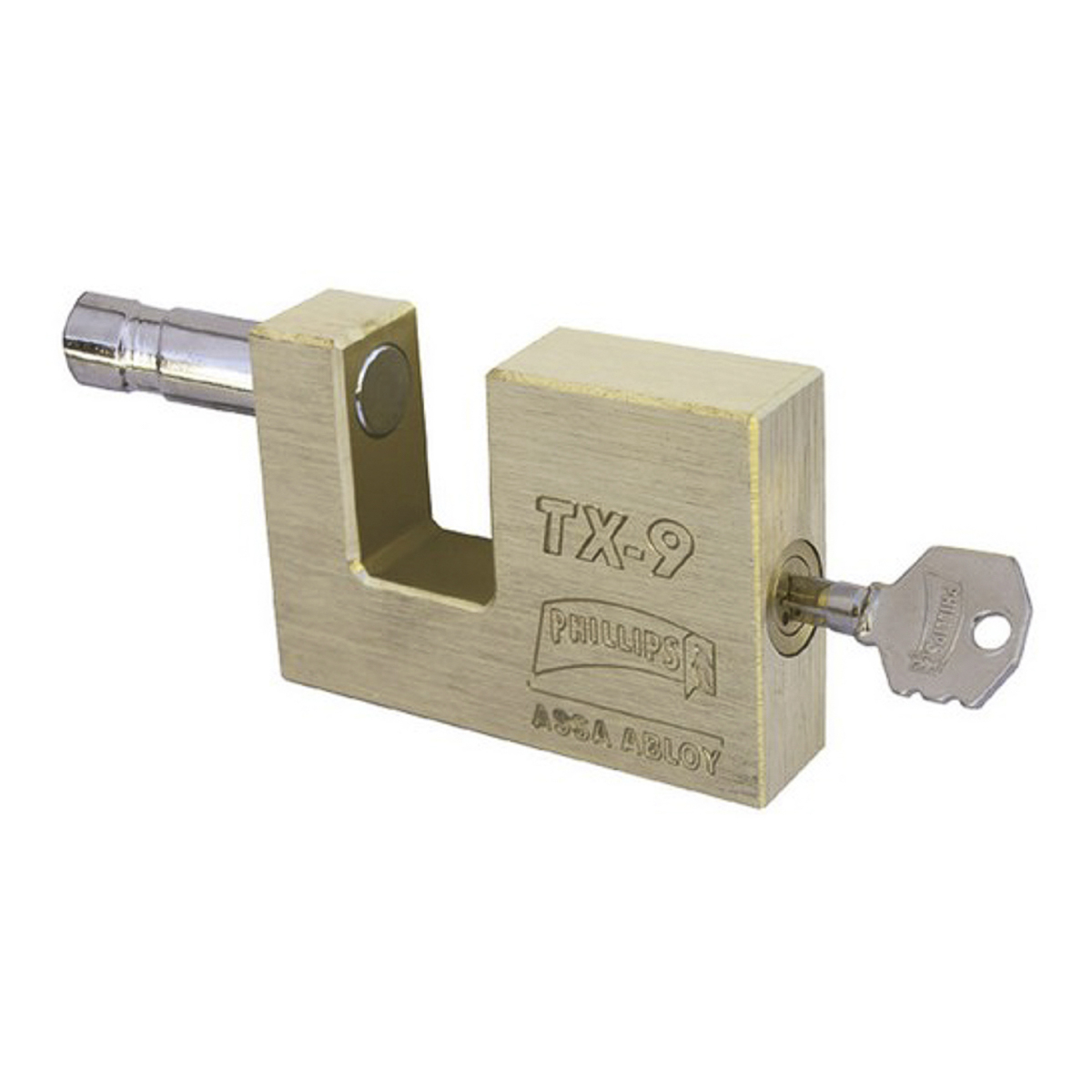 Foto 2 pulgar | Candado Cortina Laton Phillips 75.4mm Llave Tetra