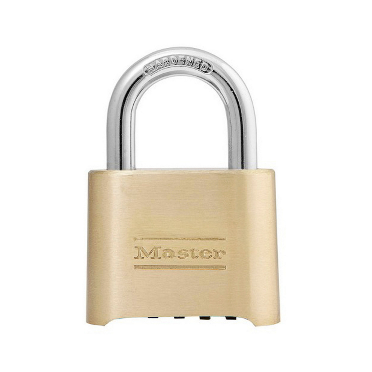 Foto 2 pulgar | Candado Digital Master Lock Laton 40mm Gancho Corto Programable 4 Digitos (ml038)