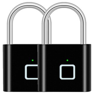 Foto 1 | Candados Biométricos Ventdepot Mxikk-002 color Negro 2 PZAS