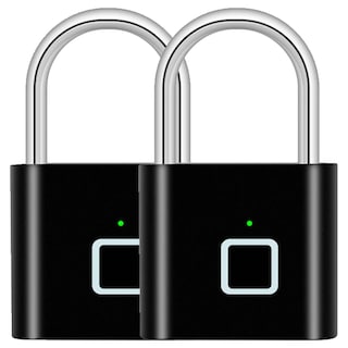 Foto 2 | Candados Biométricos Ventdepot Mxikk-002 color Negro 2 PZAS