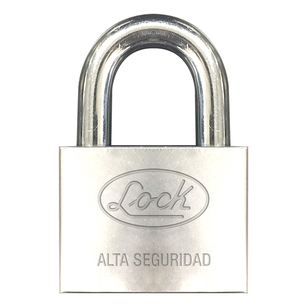 Foto 2 pulgar | Candado Lock Alta Seguridad 152 Cm color Plateado de Acero Cromado