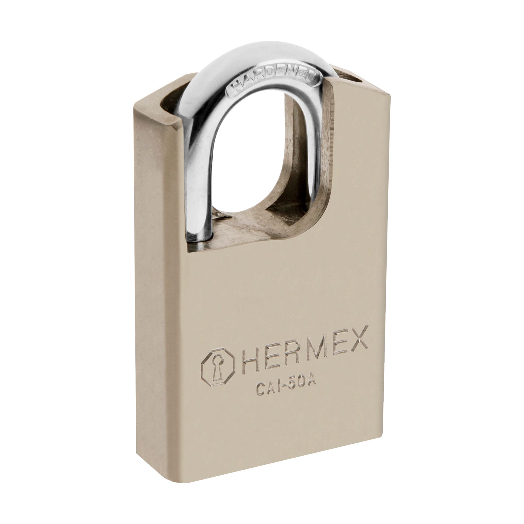 Foto 1 | Candado de Acero Hermex 50mm Llave Anti-ganzúa