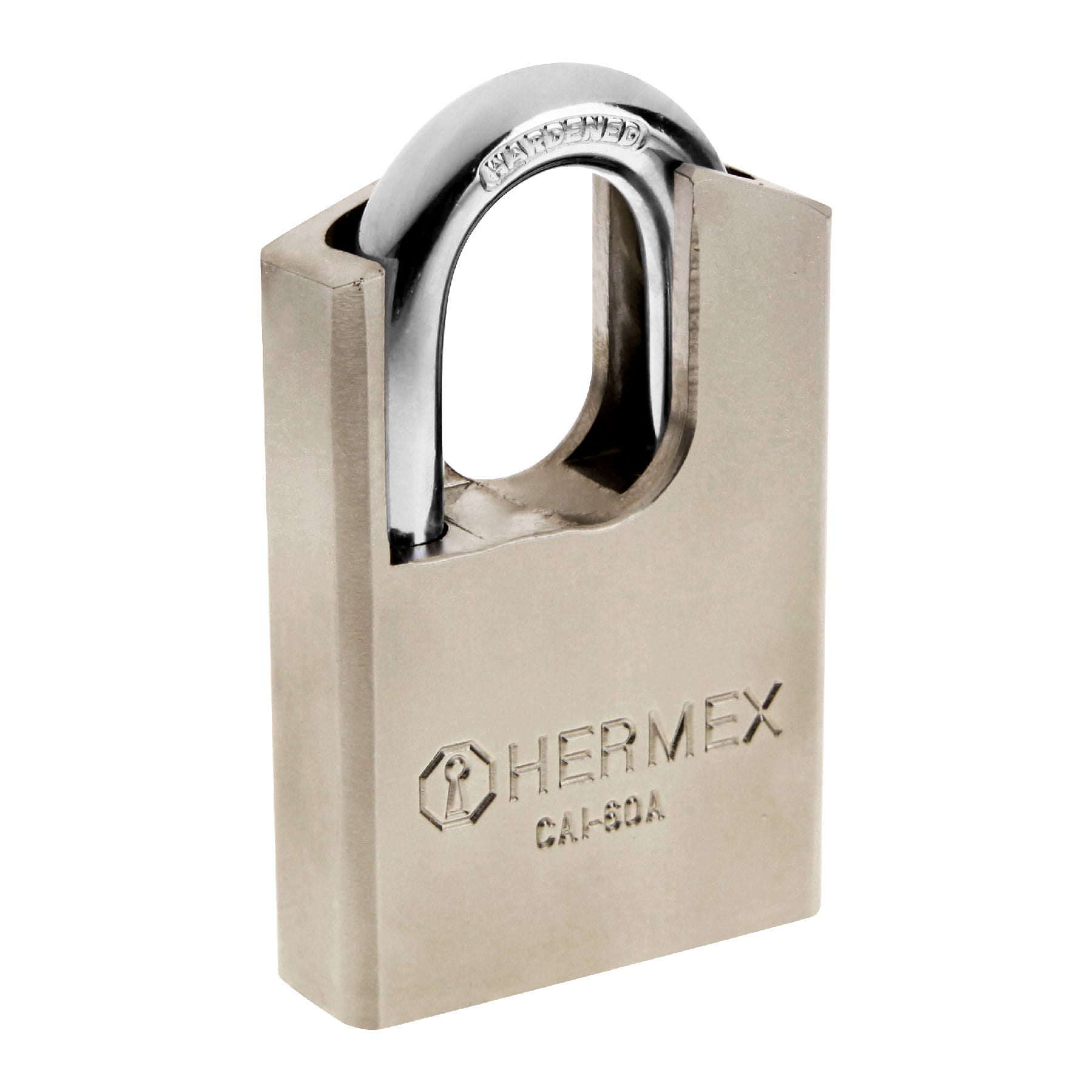 Candado Hermex Cai60a color Dorado