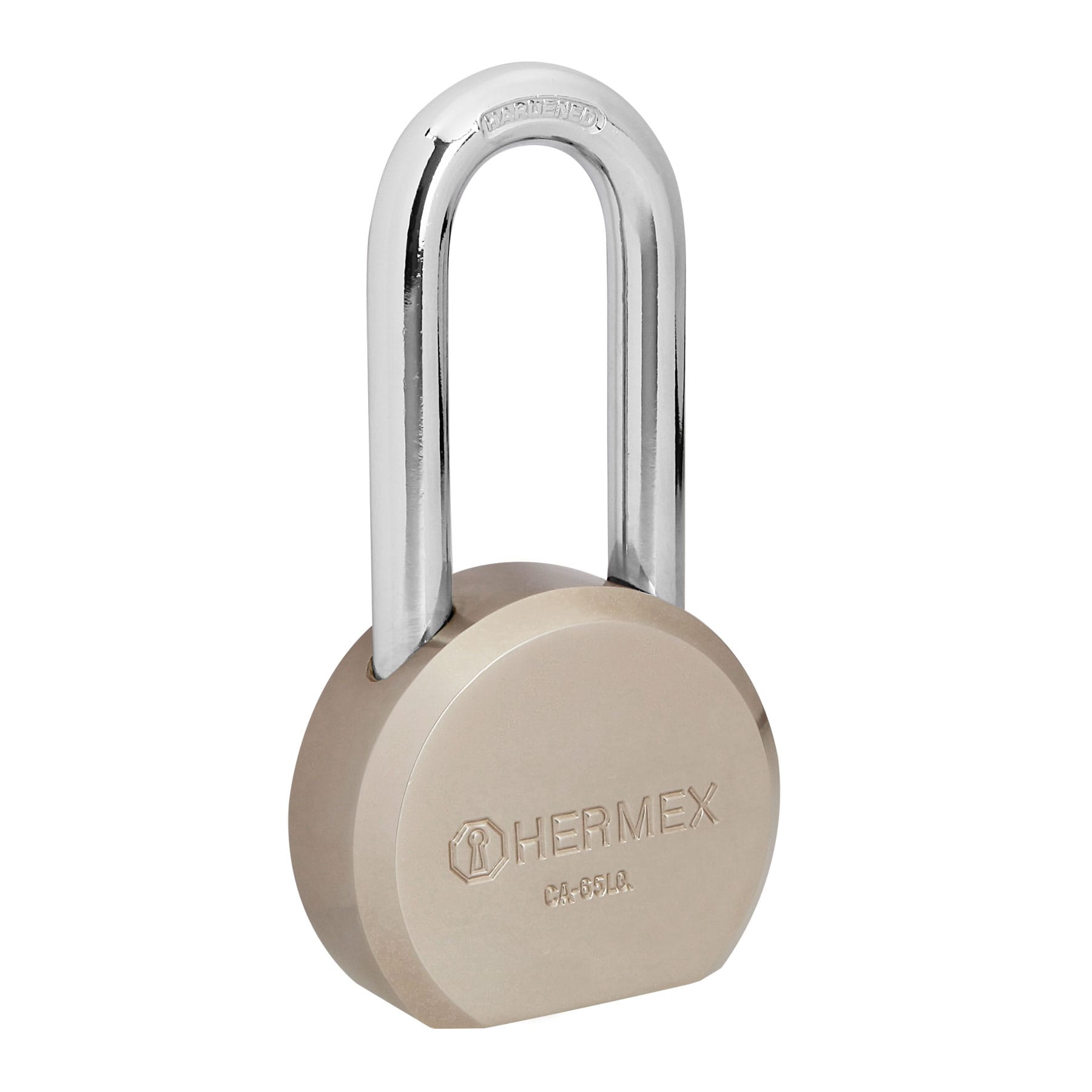 Candado Redondo Hermex Ca65lq color Dorado