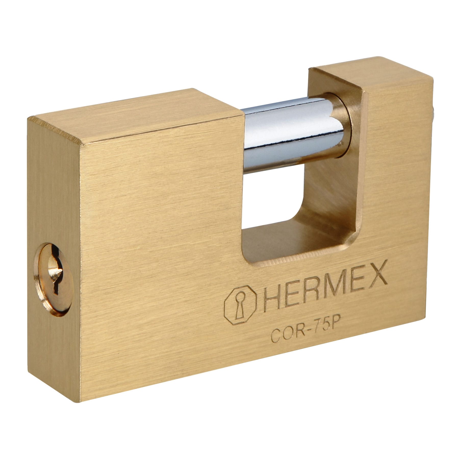 Foto 1 | Candado Antipalanca 75 mm Hermex Basi Cuerpo de Latón