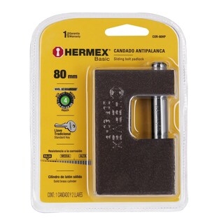 Foto 3 | Candado Antipalanca 80 m Hermex Basic