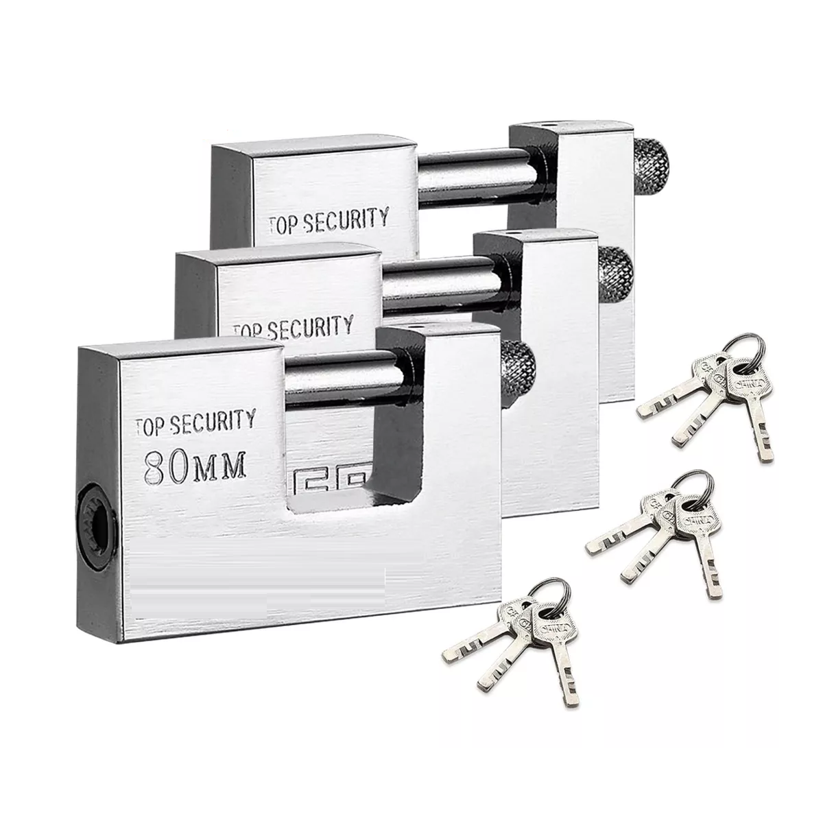 Candado para Cortina Eo Safe Imports Esi8355 3 Piezas