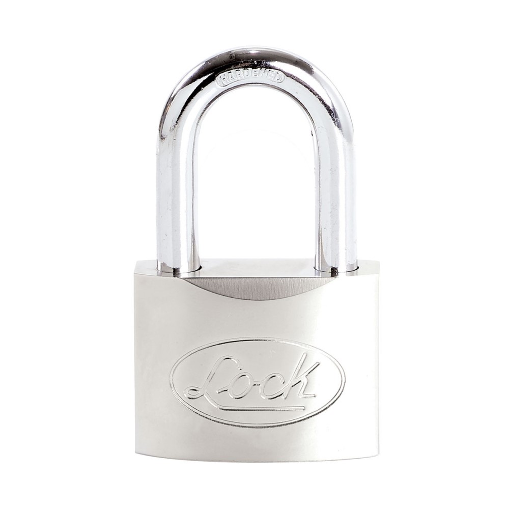 Foto 1 | Candado Acero Sólido Llave Disco Cromo Satinado Lock