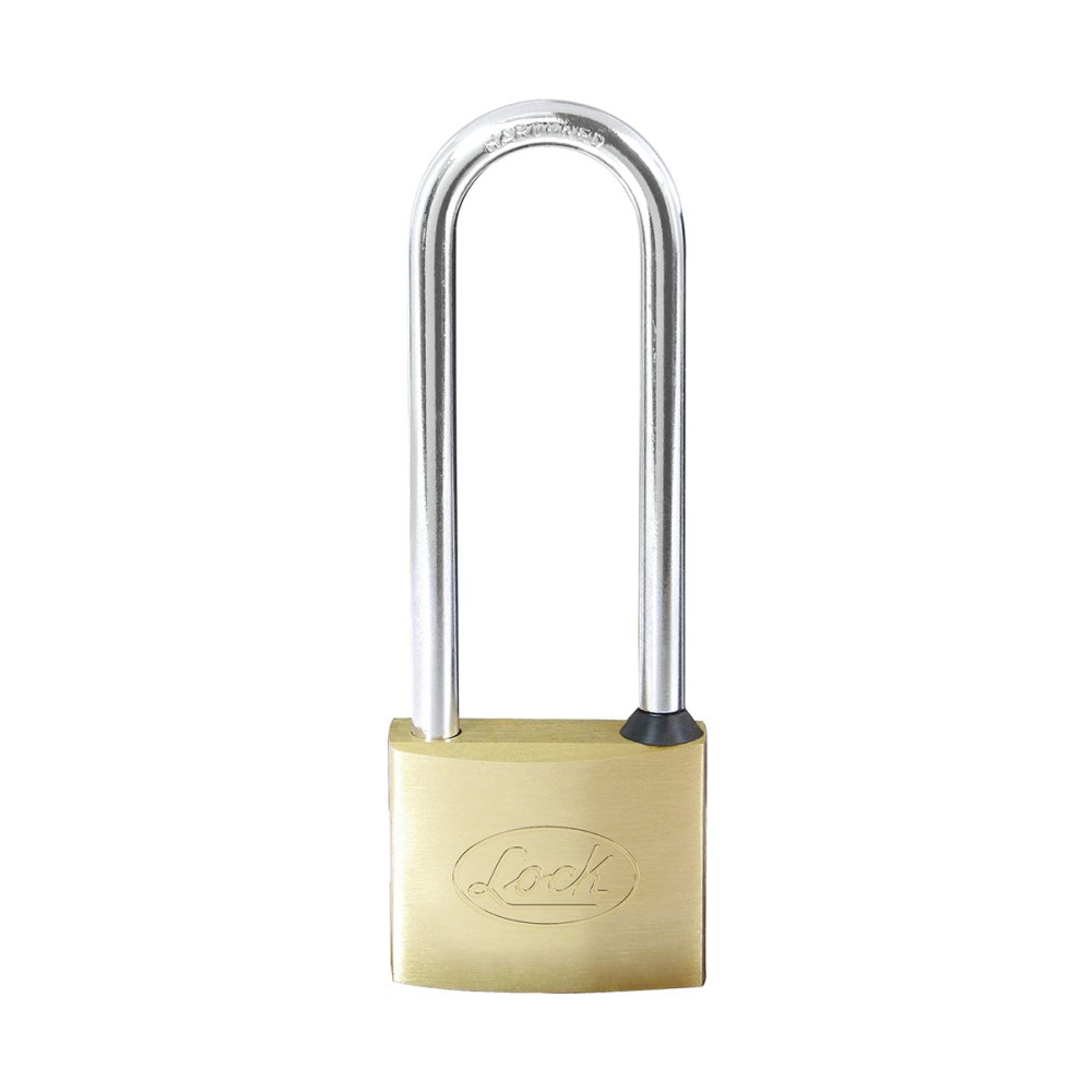 Foto 1 | Candado Latón Extra Largo Llave Estándar Acero Lock