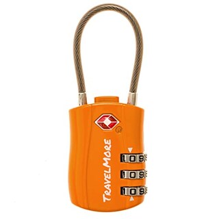 Foto 2 | Venta Internacional- Candado de Combinación TravelMore Anaranjado