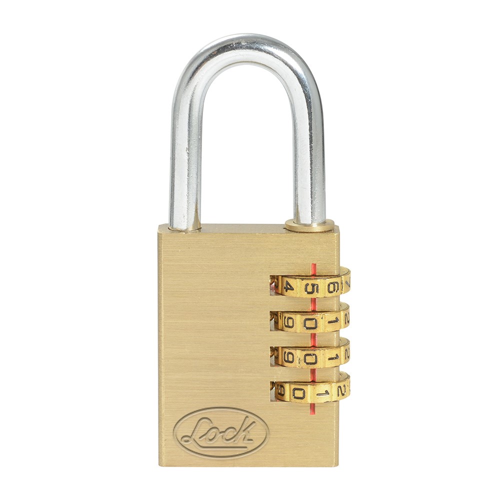 Foto 1 | Candado Lock Combinación Programable para Maleta Latón 30 MM