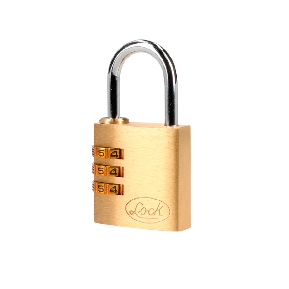 Foto 2 | Candado Lock Combinación Programable para Maleta Latón 30 MM