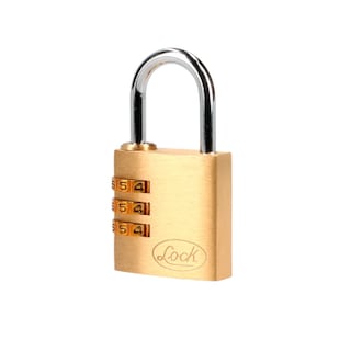 Foto 2 | Candado Lock Combinación Programable para Maleta Latón 30 MM