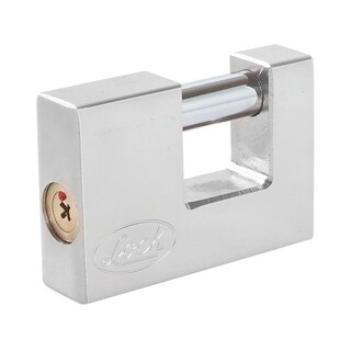 Foto 1 | Candado Acero Cortina Llave Tetra Cromo Satinado Lock