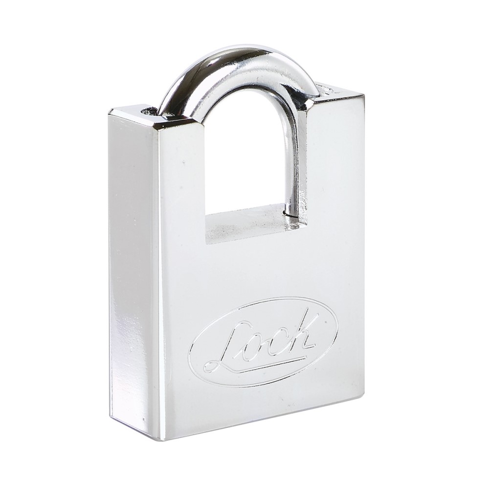 Foto 1 | Candado Acero Anti Palanca Llave Discos Cromo Satinado Lock