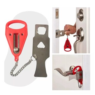 Foto 2 | Seguro De Cerradura Portátil Eo Safe Imports Esi-15745 Rojo