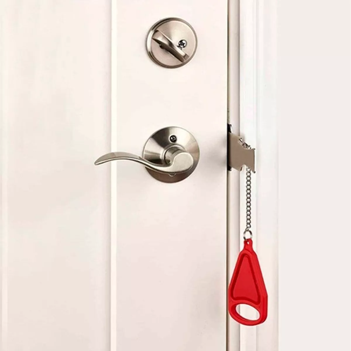 Foto 4 pulgar | Seguro De Cerradura Portátil Eo Safe Imports Esi-15745 Rojo