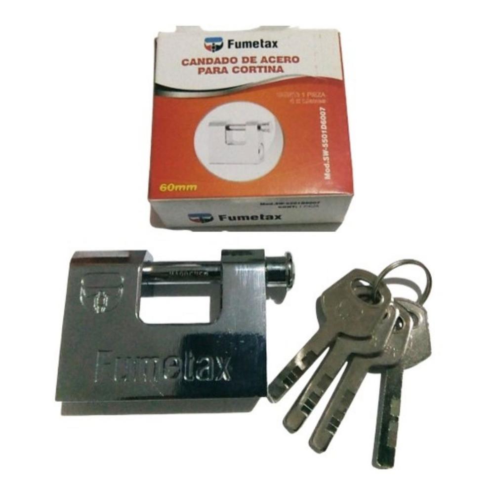 Foto 1 | Candado Antipalanca Fumetax Hierro 60 mm SW5501D6007 6 Unidades