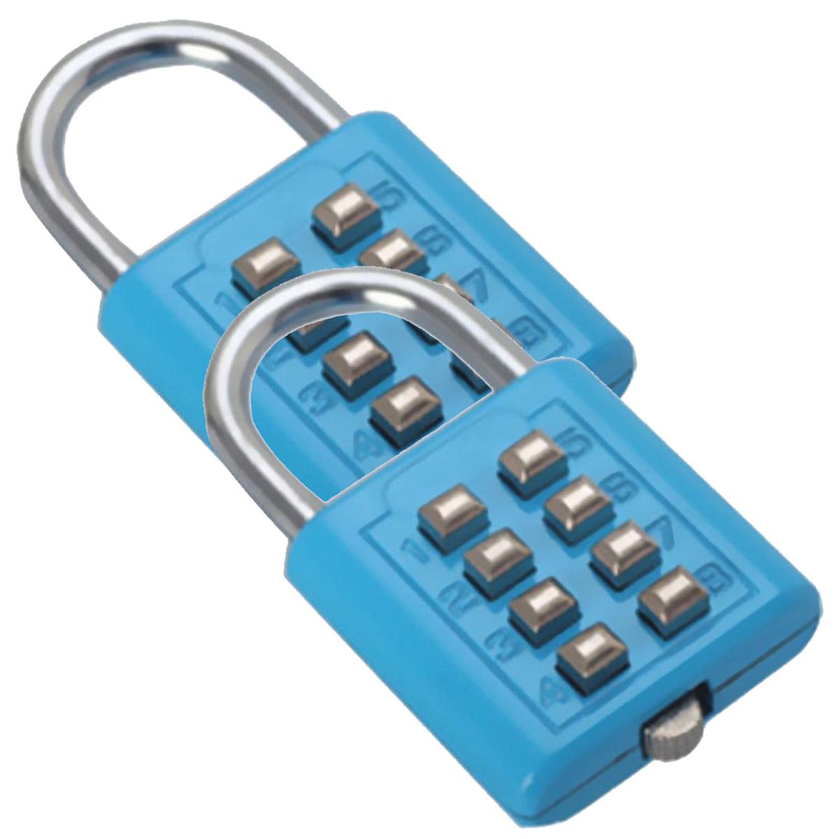 Foto 2 pulgar | Seguridad Física Ventdepot Mxoku-002 2 Piezas Azul