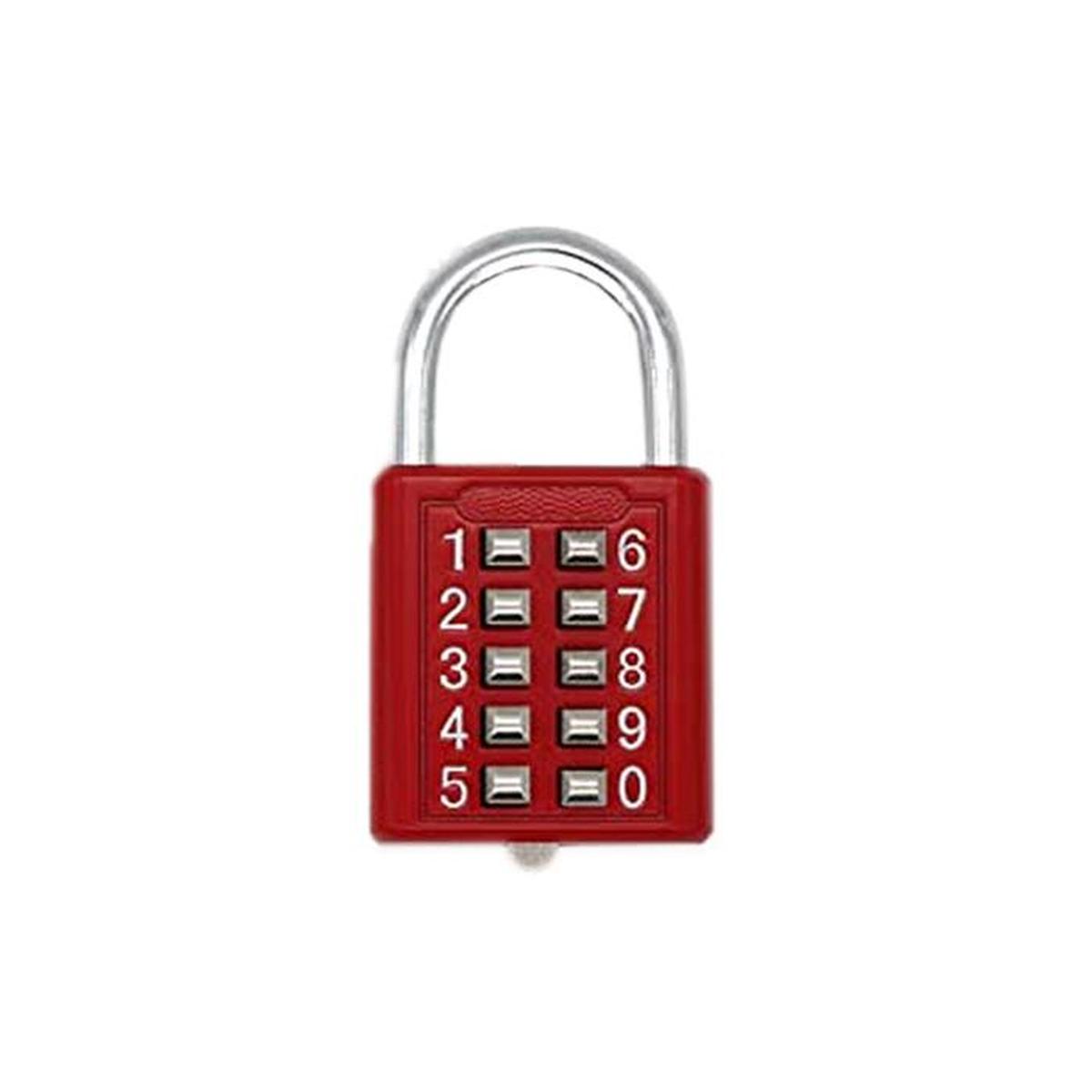 Foto 1 | Candados Ventdepot Mxpsr-001 1 Pieza Rojo