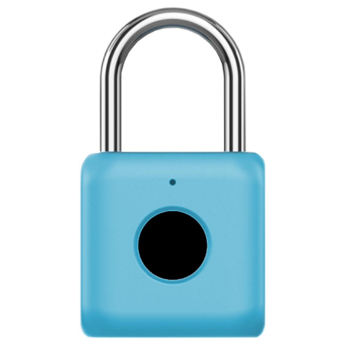 Candados Dactilares Ventdepot Mxuck-001 1 Pieza Azul
