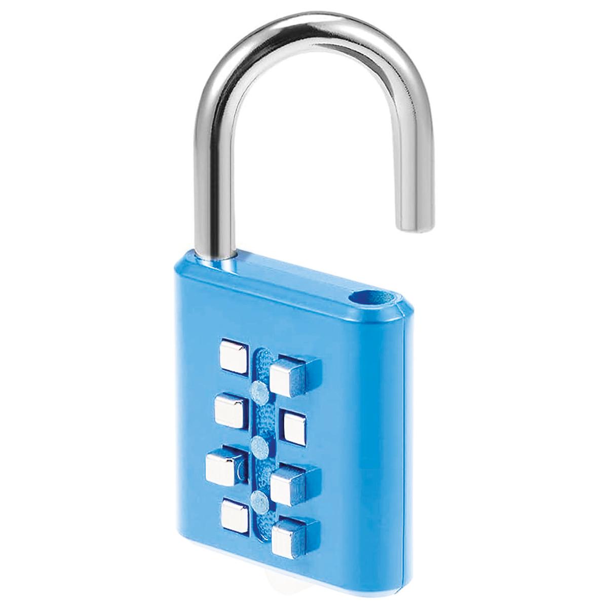 Foto 4 pulgar | Candados Ventdepot Mxoku-003 3 Piezas Azul