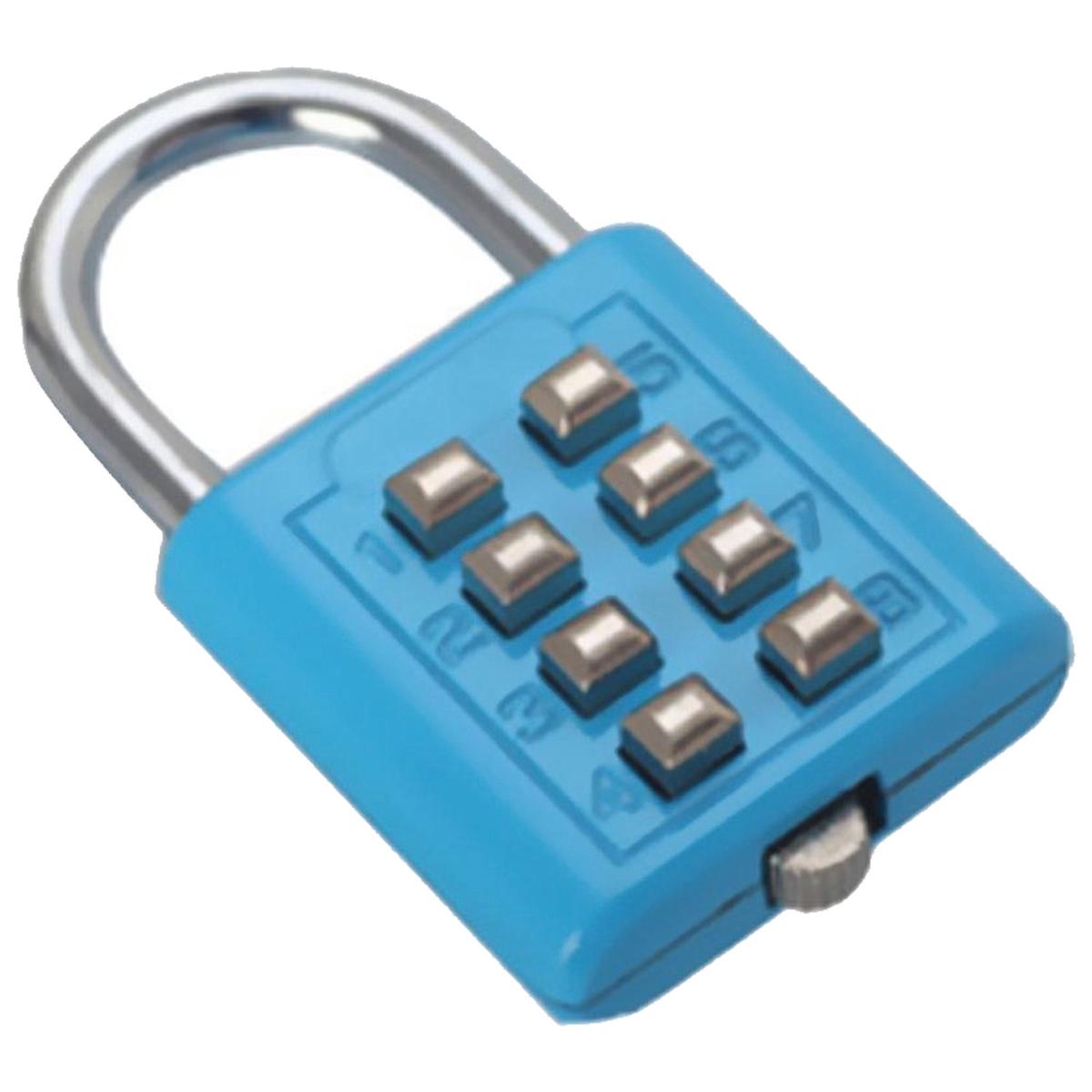 Foto 1 | Candados Mecánicos Ventdepot Mxoku-001 1 Pieza Azul