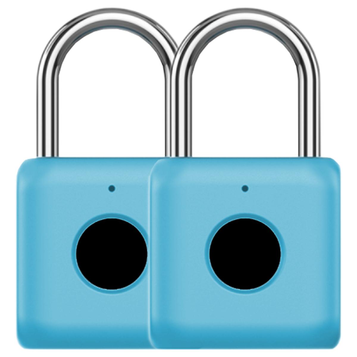 Candados Biometricos Ventdepot Mxuck-002 2 Pieza Azul