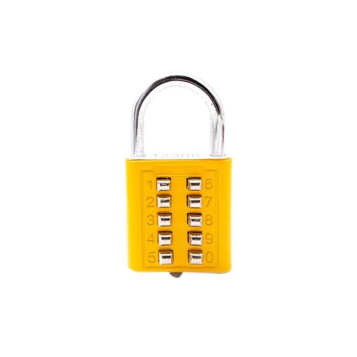Candado  Ventdepot Mxpsr-007 1 Pieza Amarillo