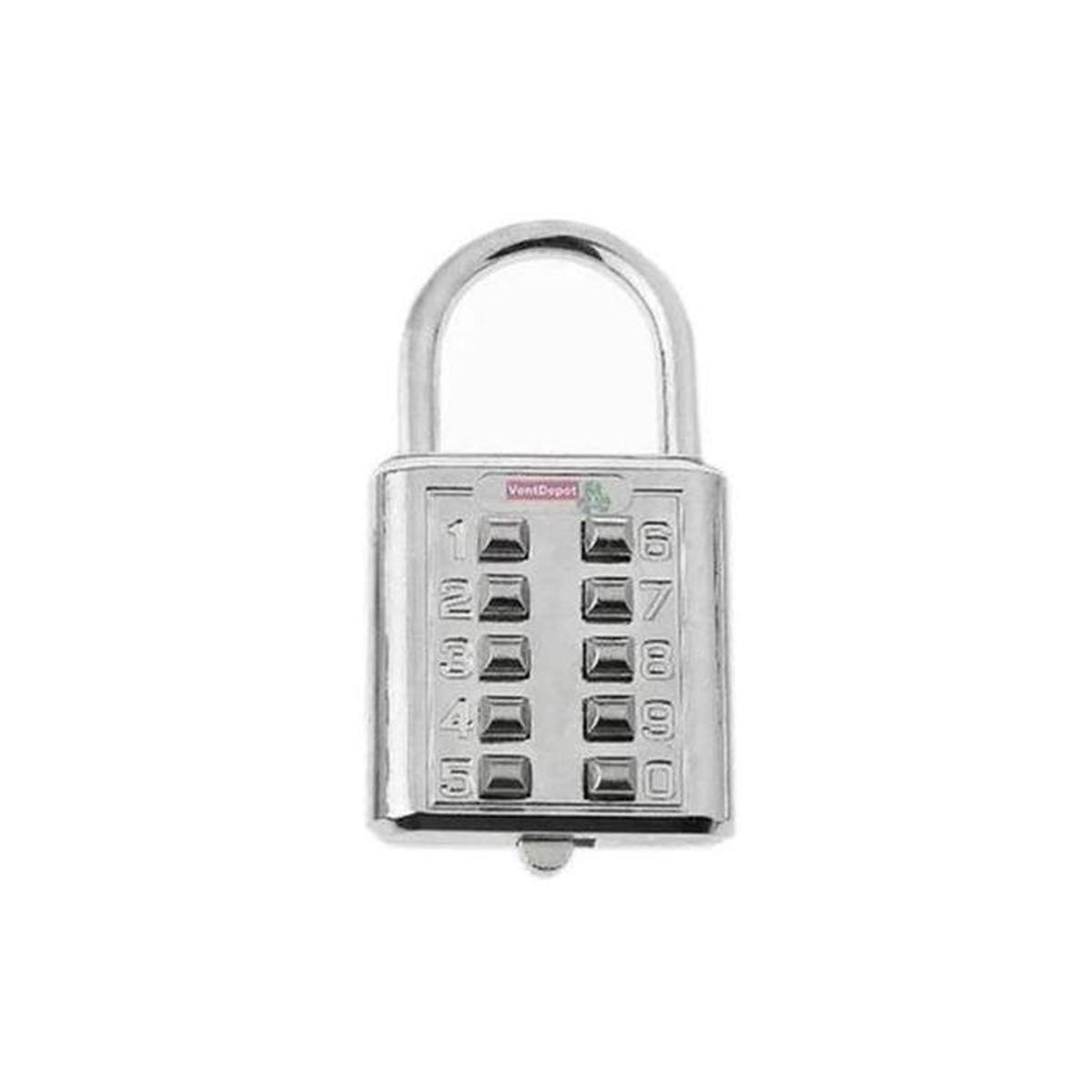 Candado para Equipaje Ventdepot Mxlks-007 1 Pieza Plata