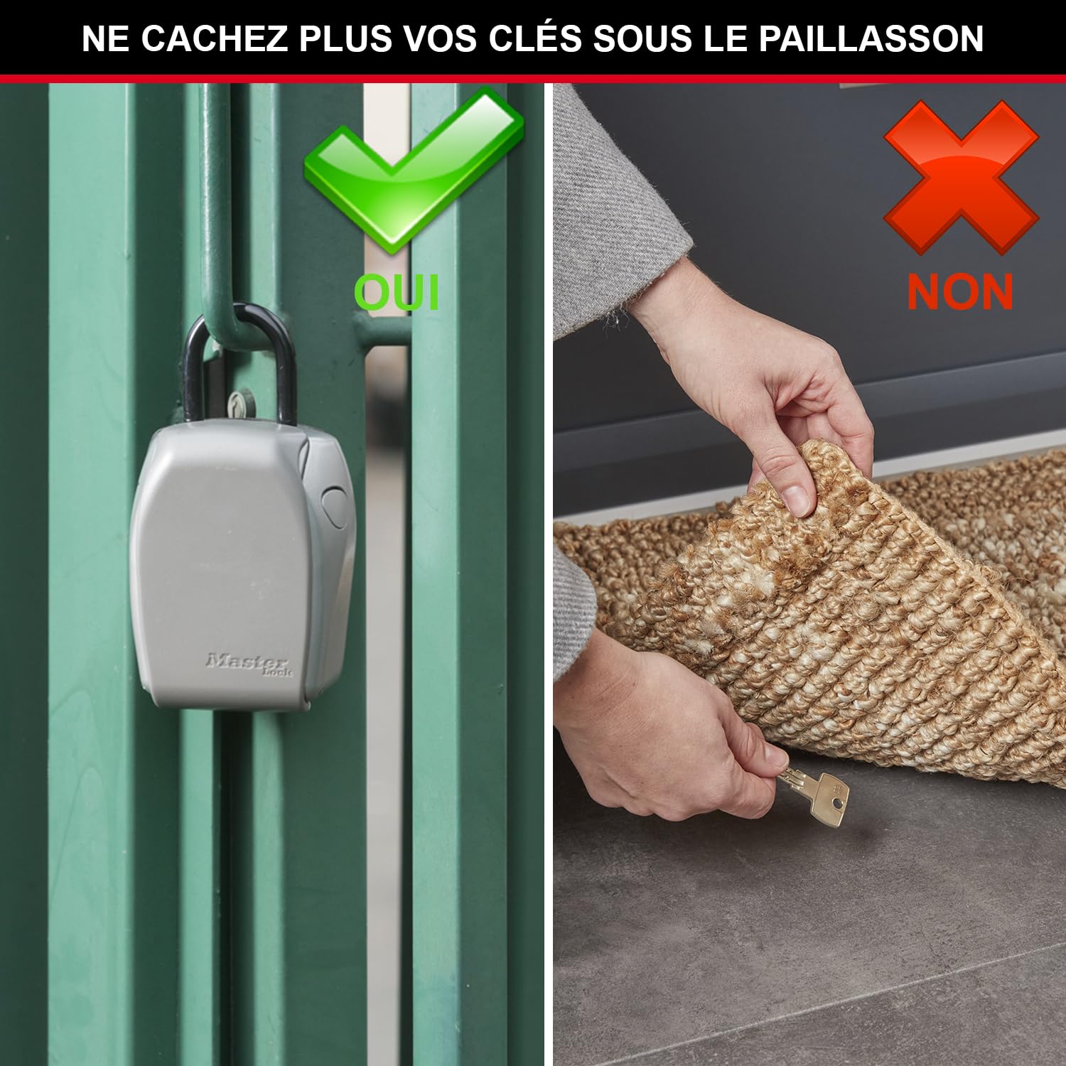 Foto 3 pulgar | Caja De Seguridad Master Lock 5414ec Con Capacidad Para 5 Llaves Para Exteriores - Venta Internacional.