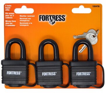 Foto 5 | Padlock Master Lock 1804tri, Laminado, Cubierto, Resistente A La Intemperie, Paquete De 3 - Venta Internacional.