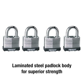 Foto 3 | Padlock Master Lock 1803q Fortress Outdoor Con Llave, Paquete De 4 - Venta Internacional.