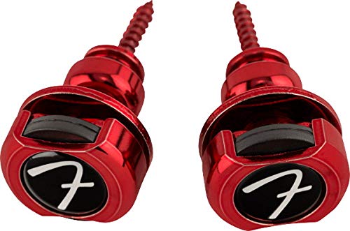 Foto 3 pulgar | Strap Locks Fender Infinity De Acero Rojo, Juego De 2 - Venta Internacional.