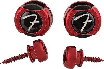 Foto 5 | Strap Locks Fender Infinity De Acero Rojo, Juego De 2 - Venta Internacional.