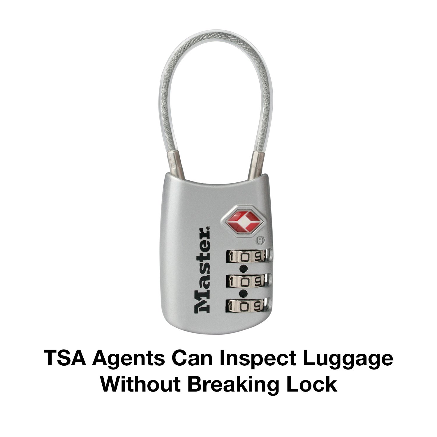 Foto 3 | Luggage Lock Master Lock 4688d Configura Tu Propia Combinación - Venta Internacional.