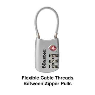 Foto 5 | Luggage Lock Master Lock 4688d Configura Tu Propia Combinación - Venta Internacional.