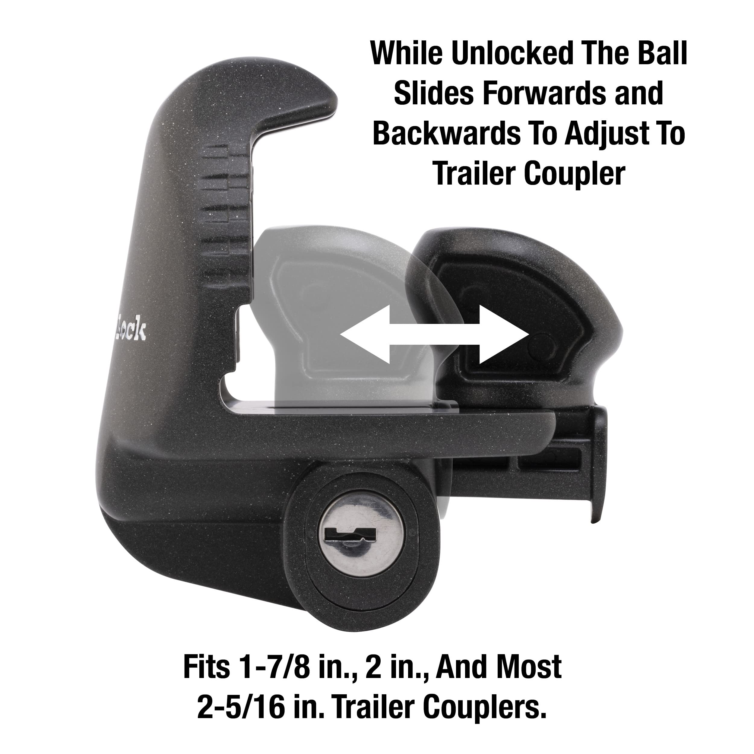 Foto 4 pulgar | Candado De Enganche Para Remolque Master Lock 379atpy Universal Negro - Venta Internacional.