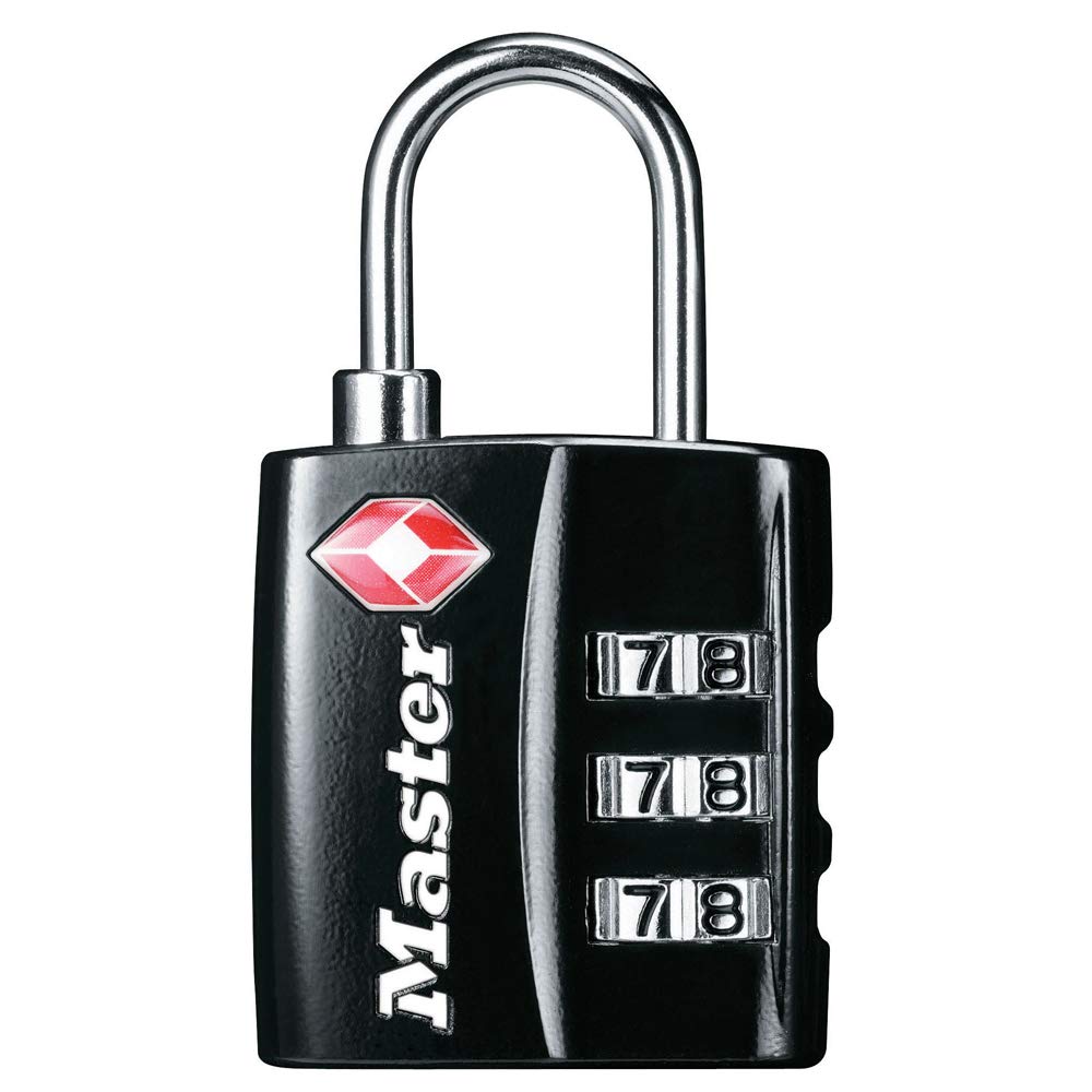 Foto 2 pulgar | Candado Para Equipaje Master Lock 4680dblk Aprobado Por La Tsa, Negro - Venta Internacional.