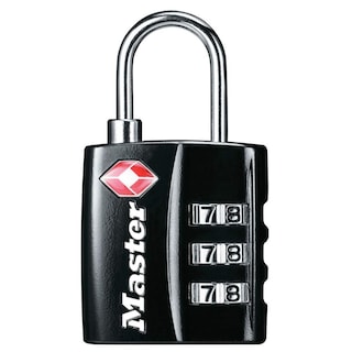 Foto 1 | Candado Para Equipaje Master Lock 4680dblk Aprobado Por La Tsa, Negro - Venta Internacional.