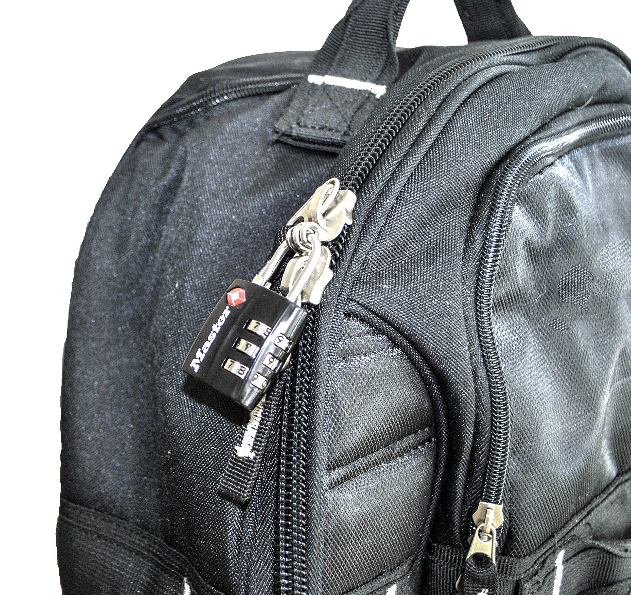 Foto 7 | Candado Para Equipaje Master Lock 4680dblk Aprobado Por La Tsa, Negro - Venta Internacional.