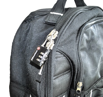 Foto 7 | Candado Para Equipaje Master Lock 4680dblk Aprobado Por La Tsa, Negro - Venta Internacional.