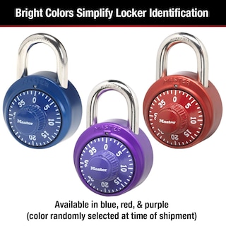 Foto 4 | Paquete De 2 Candados Combinados Locker Lock Master Lock 1530t - Venta Internacional.