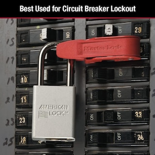 Foto 3 | Disyuntor Lockout Master Lock 493b Para Conmutadores Estándar - Venta Internacional.